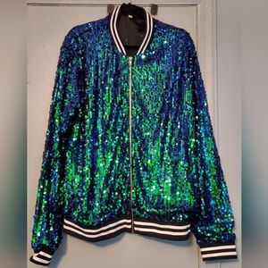 Sequin jacket